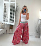 Paloma | Boho Paisley Wide-Leg Pants