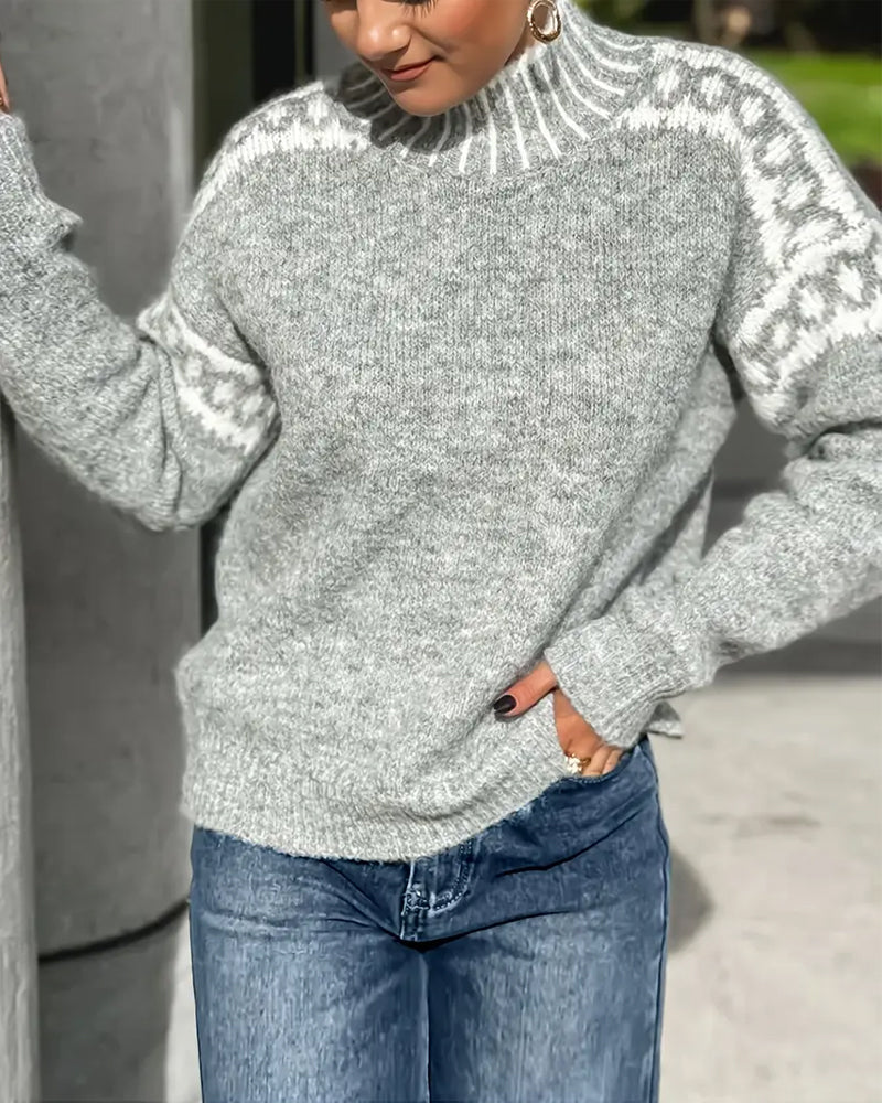 Isolde | Scandinavian Wool-Blend Sweater