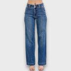 Emerson | High-Rise Wide-Leg Jeans