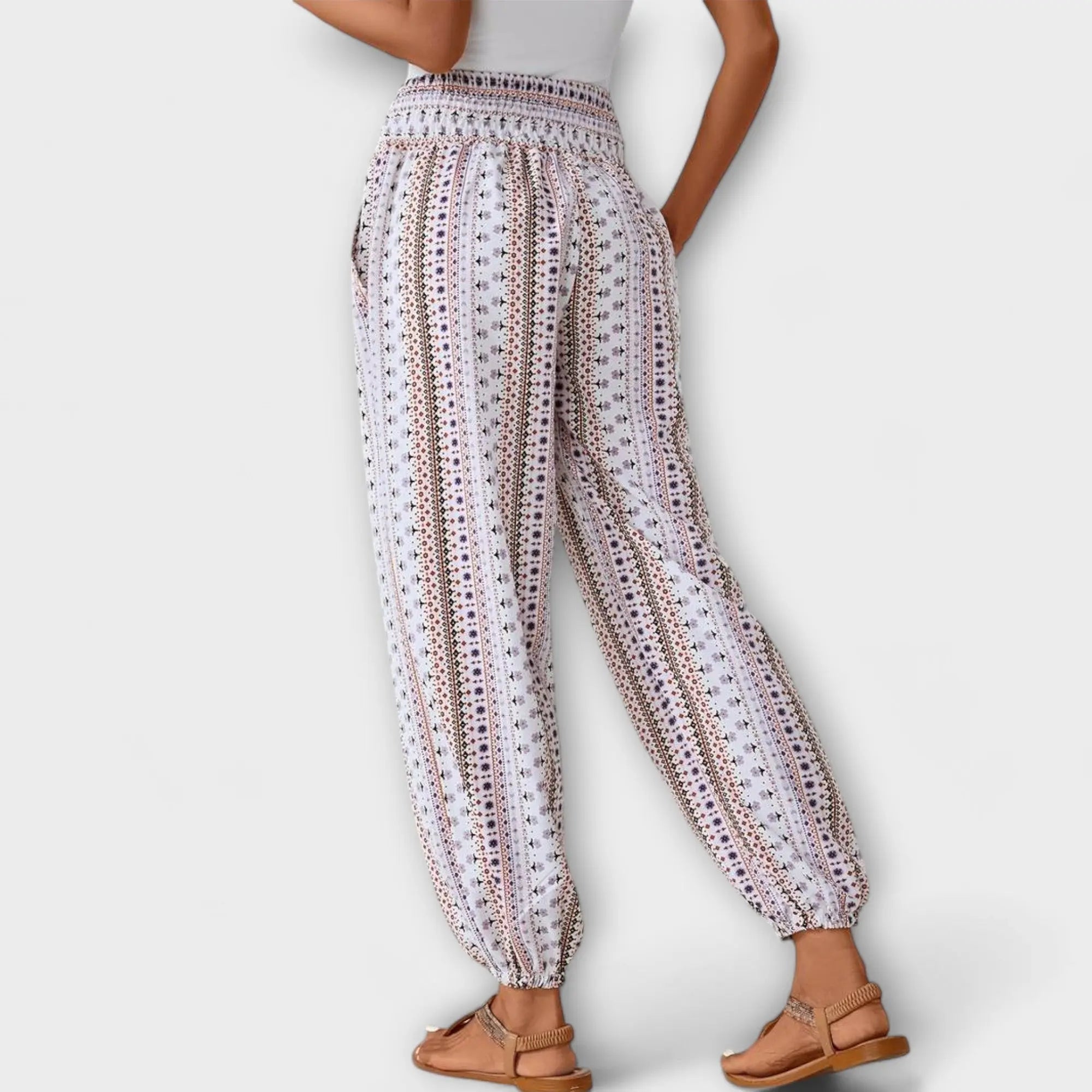 Reese | Ethno Wide-Leg Pants