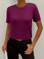 Klara | Ribbed Twist Detail Top