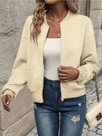 Eira | Casual Zip-Up Cardigan Jacket