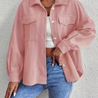 Nadia | Casual Striped Pocket Jacket