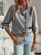 Abigail | Ruffle Detail Blouse