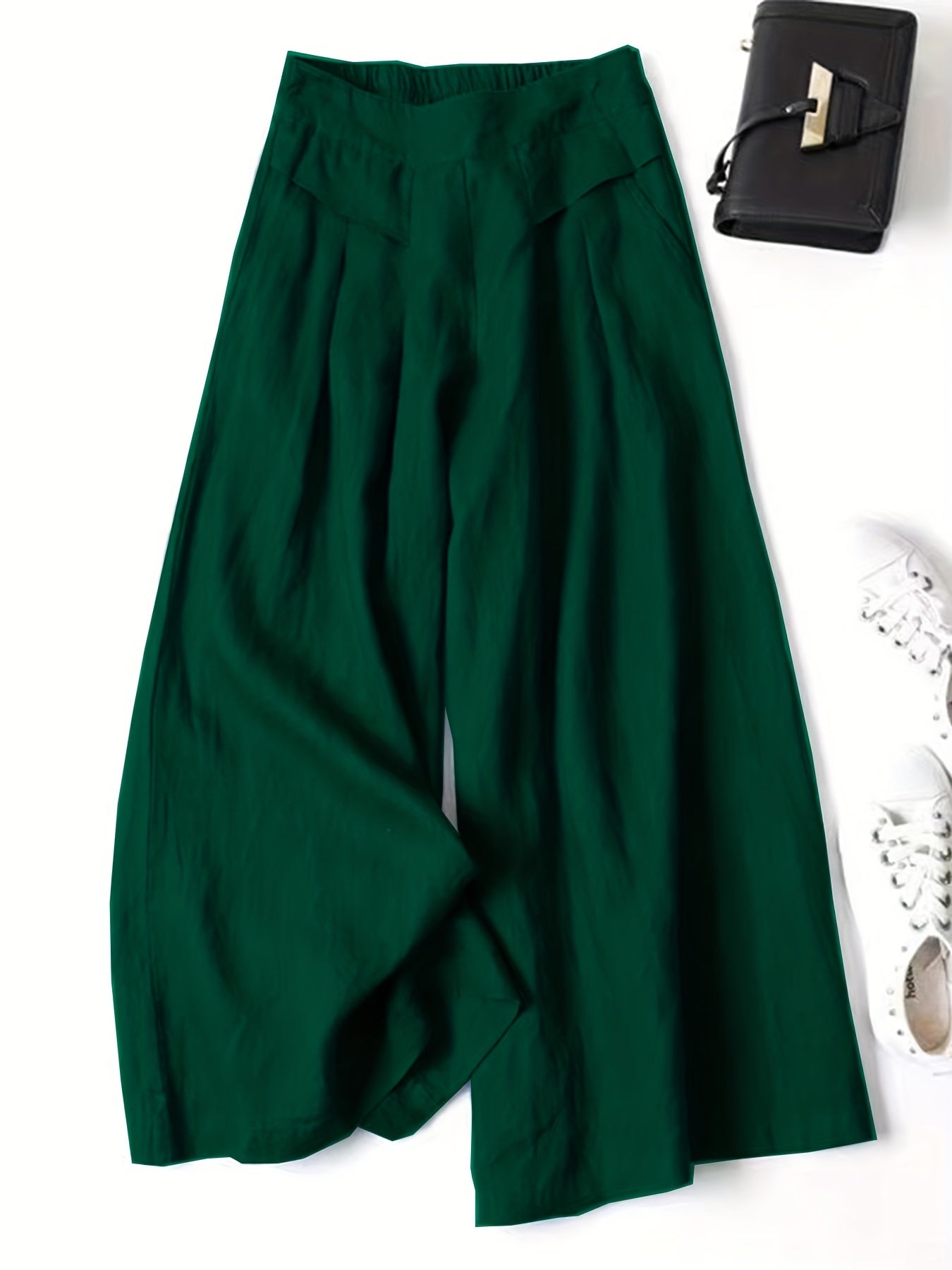 Anika | Wide-Leg Ankle Pants