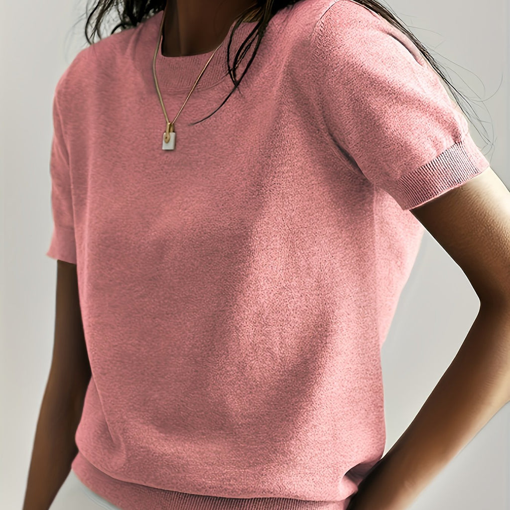 Hayden | Short-Sleeve Casual Blouse