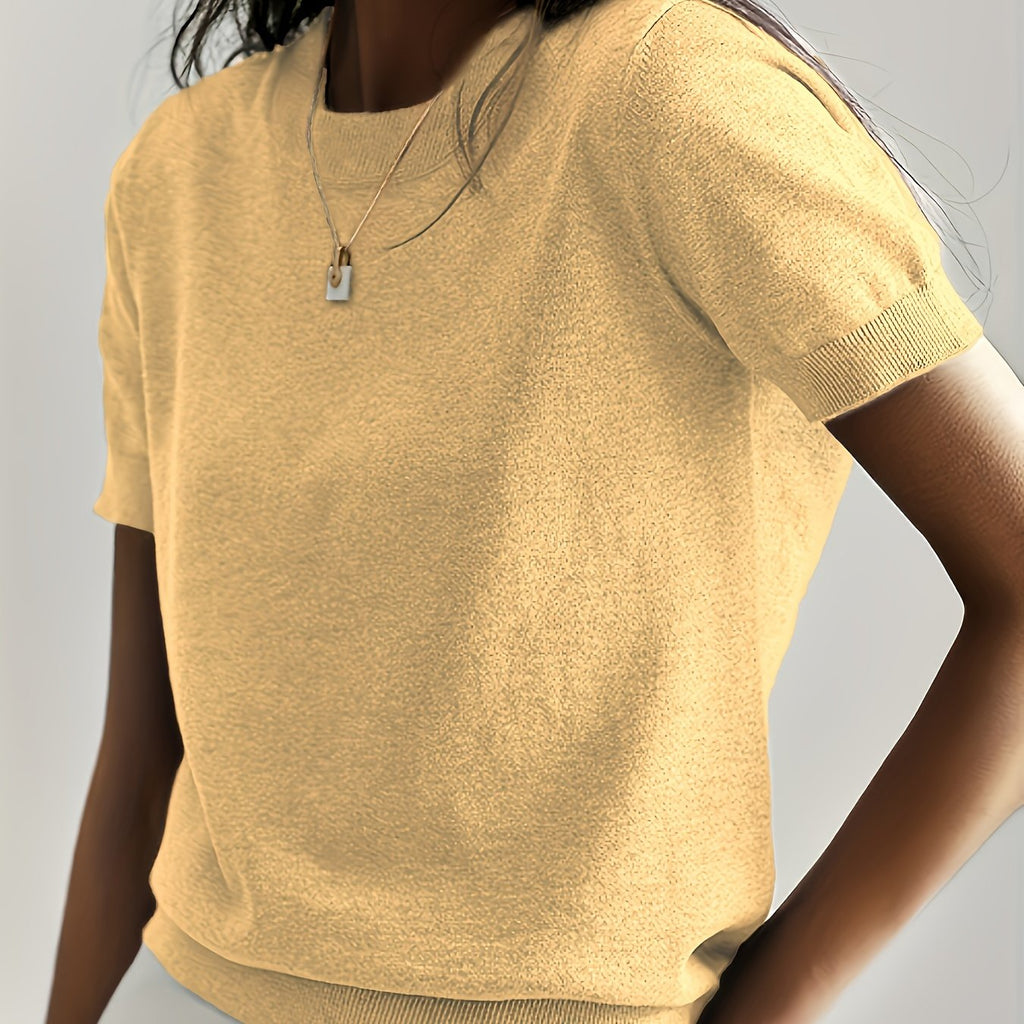 Hayden | Short-Sleeve Casual Blouse