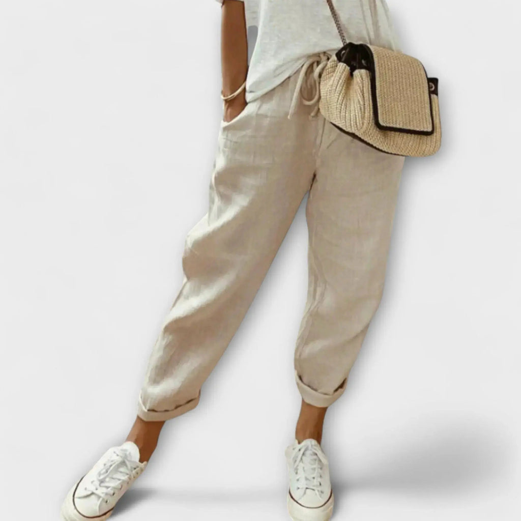 Alvara | Airy High-Waist Pants