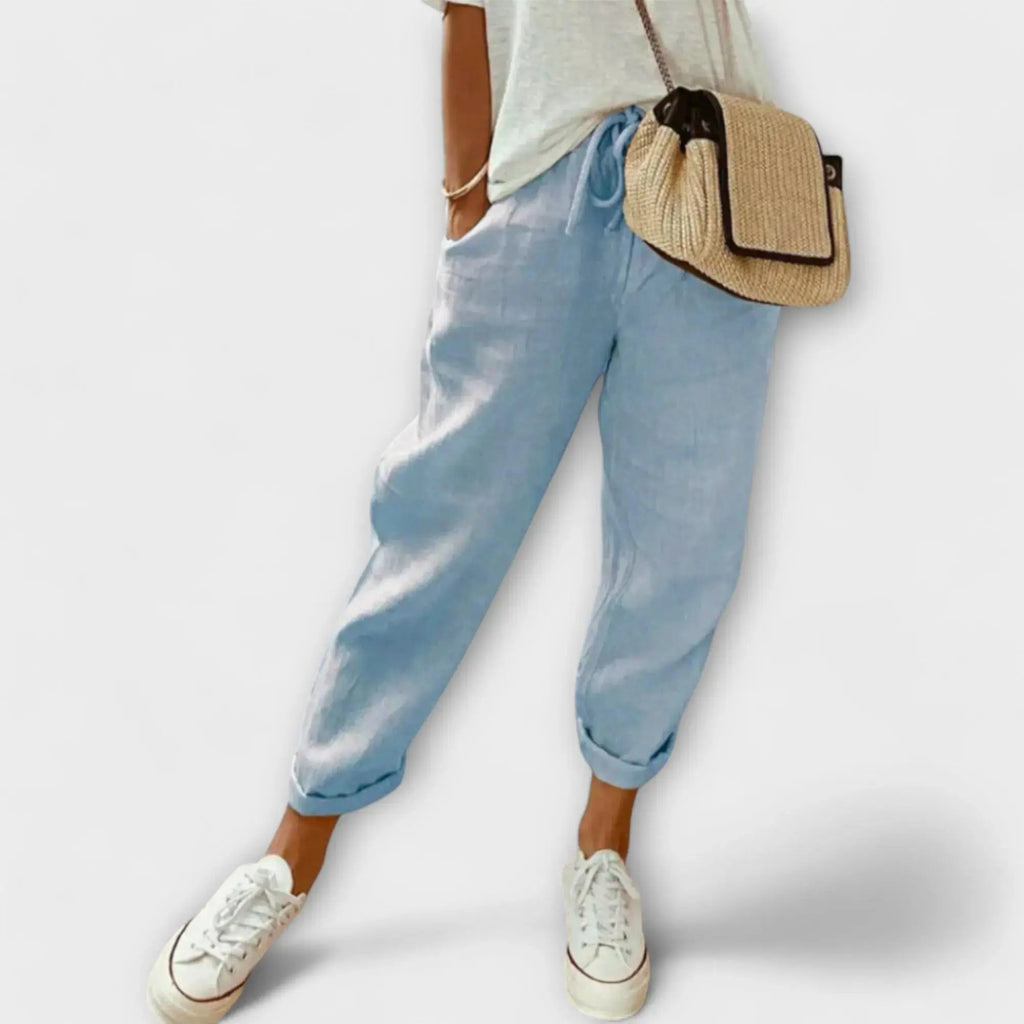 Alvara | Airy High-Waist Pants