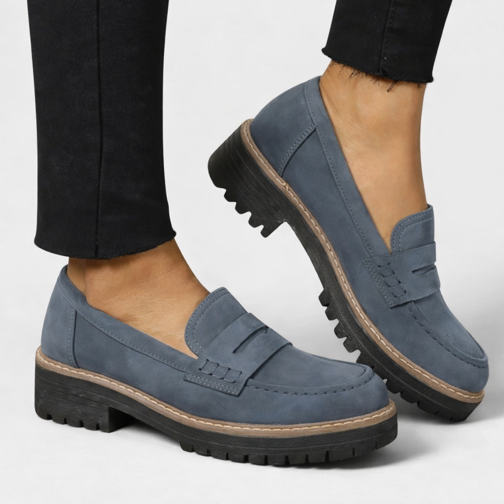 Women's Orthopedic Loafers – Cushioned Slip-On Shoes