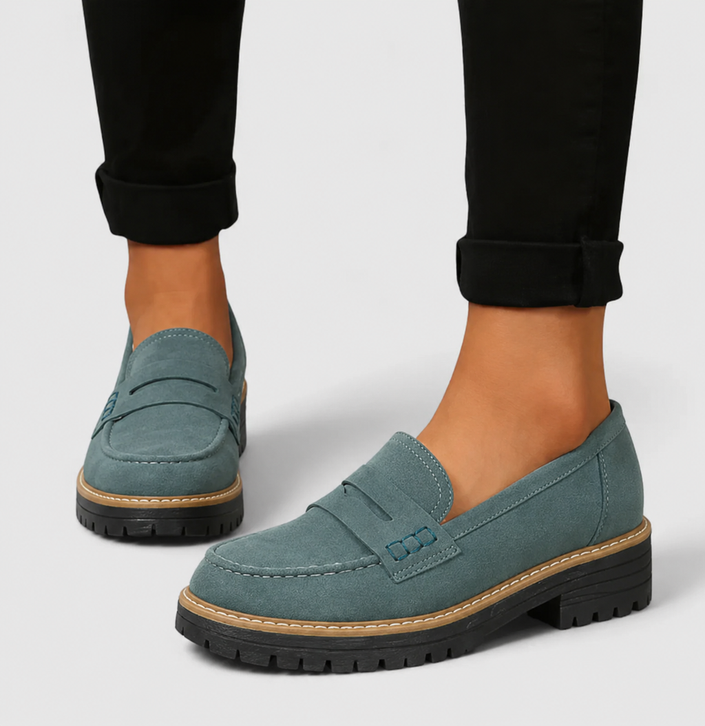 Women's Orthopedic Loafers – Cushioned Slip-On Shoes