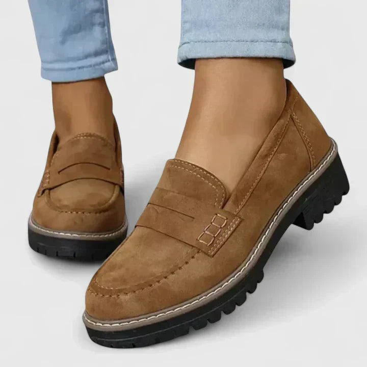 Women's Orthopedic Loafers – Cushioned Slip-On Shoes