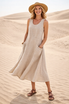 Mavis | Comfortable A-Line Midi Dress
