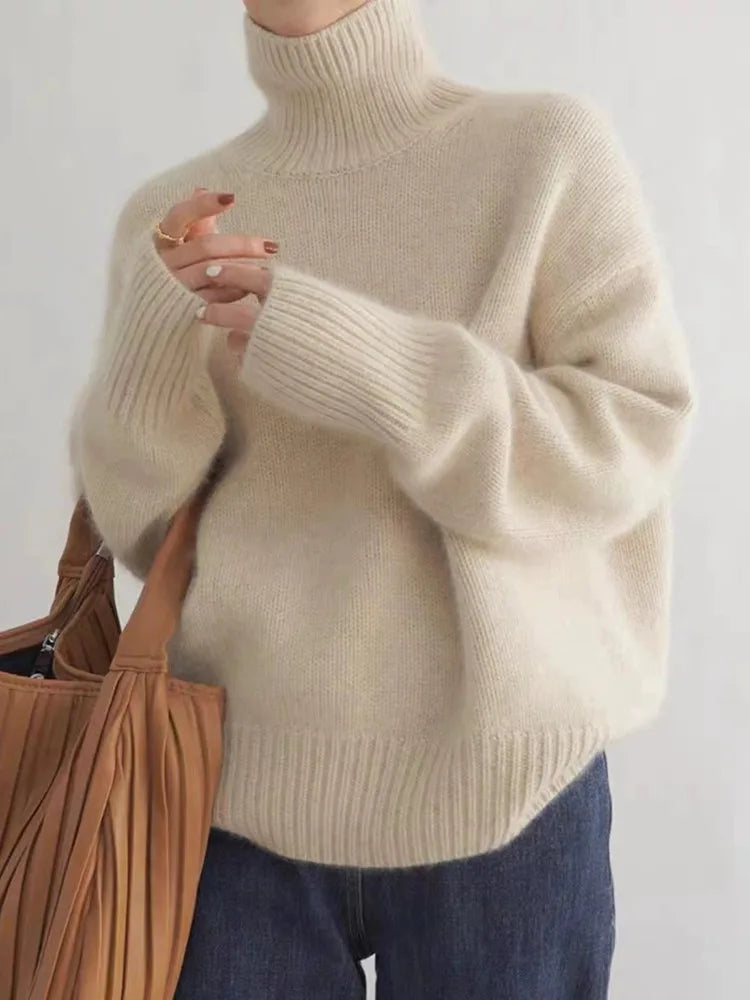 Solène | Cashmere High-Neck Sweater