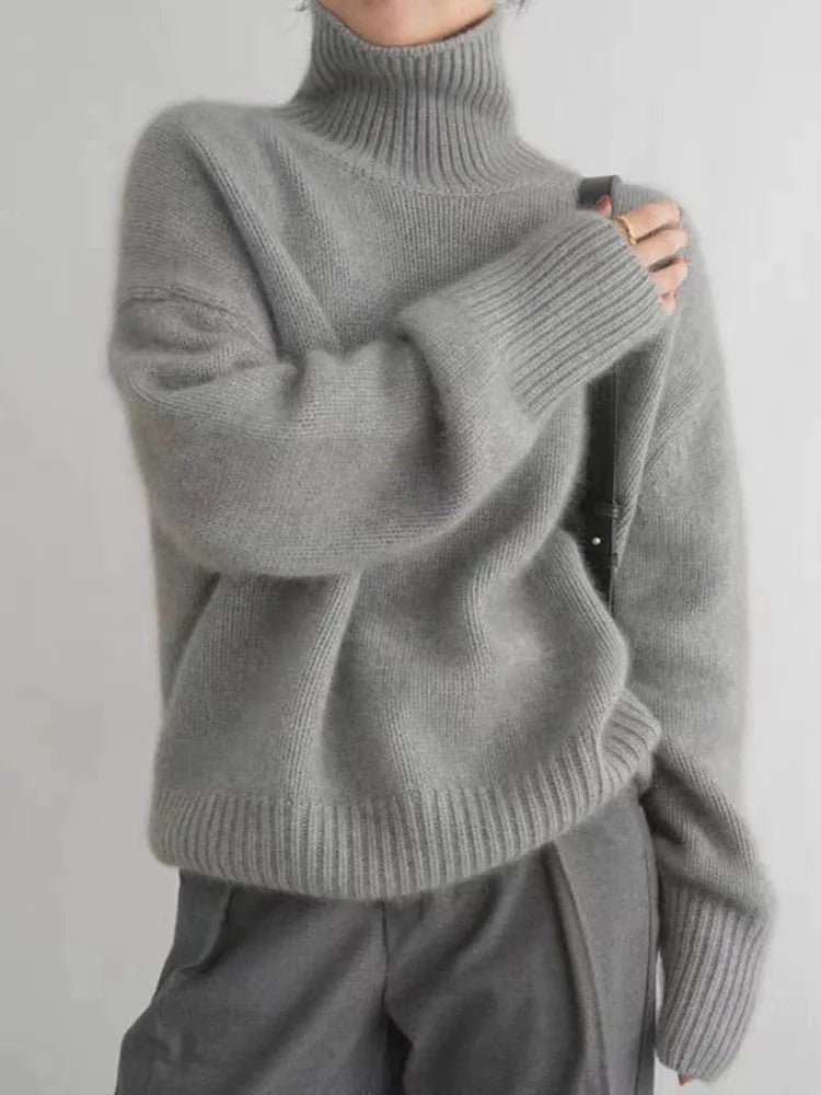 Solène | Cashmere High-Neck Sweater