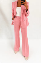 Valentina | Tailored Blazer & Straight-Leg Pants Set