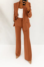 Valentina | Tailored Blazer & Straight-Leg Pants Set