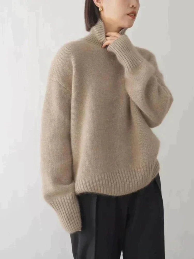 Helena | Cashmere Turtleneck Sweater
