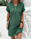 Nora | Casual V-Neck Pocket Top