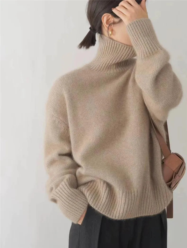 Solène | Cashmere High-Neck Sweater