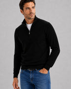Men's Half-Zip Sweater – Classic Knit Style
