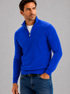 Men's Half-Zip Sweater – Classic Knit Style