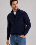 Men's Half-Zip Sweater – Classic Knit Style