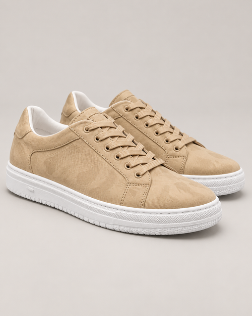 Men's Leather Sneakers – Classic Stitched Cowhide
