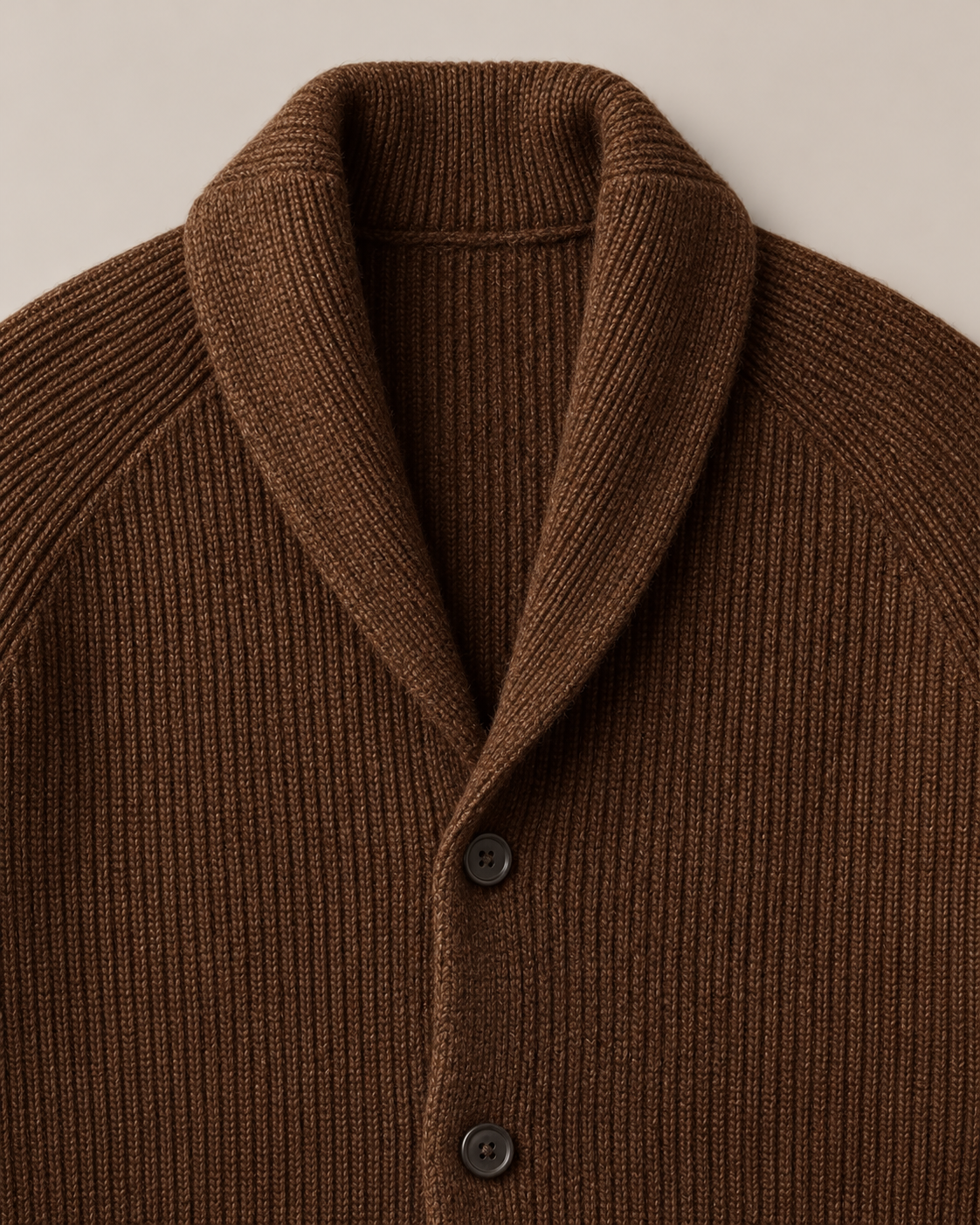 Men's Shawl Collar Cardigan – Relaxed Button-Front Knit