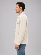 Men's Corduroy Overshirt – Button-Up Shirt Jacket