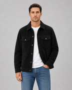 Men's Corduroy Overshirt – Button-Up Shirt Jacket