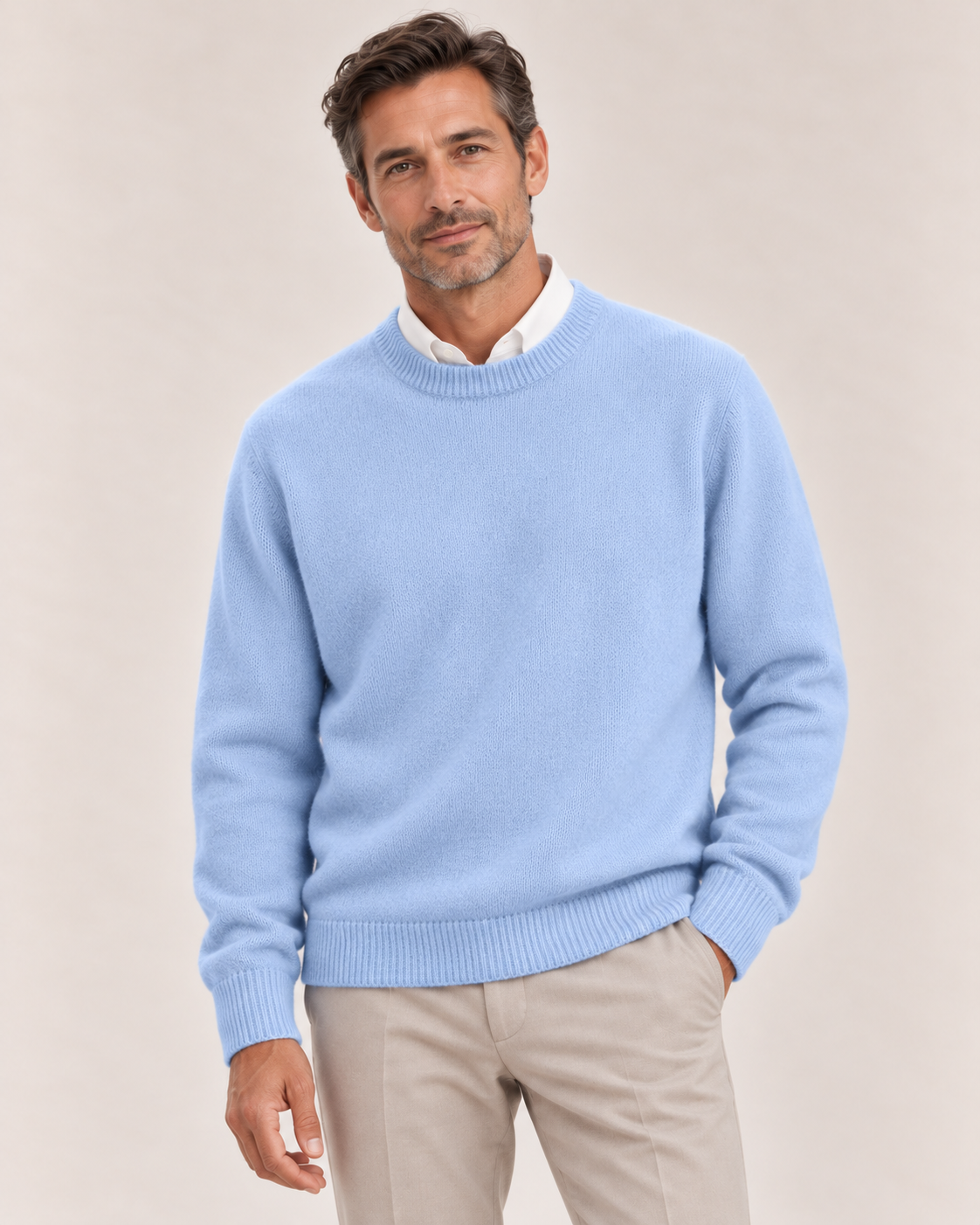 Men's Crew Neck Sweater, product photo 1