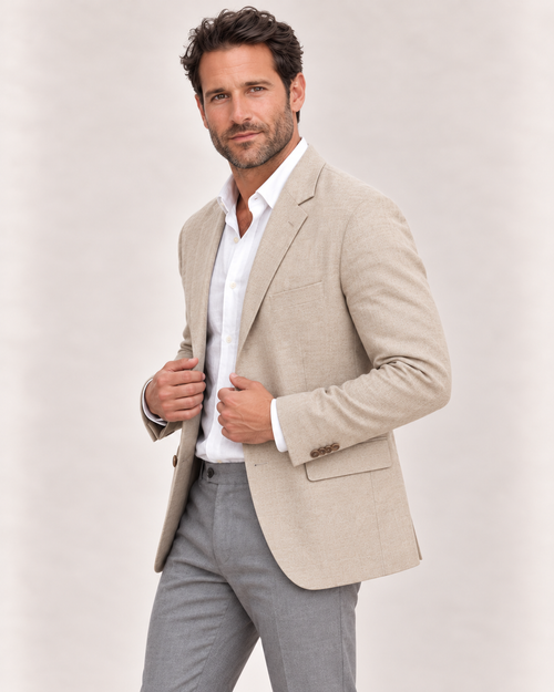 Men's Linen Blazer, product photo 1