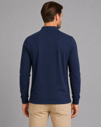 Men's Long Sleeve Polo Shirt – Smart Casual Jersey Style