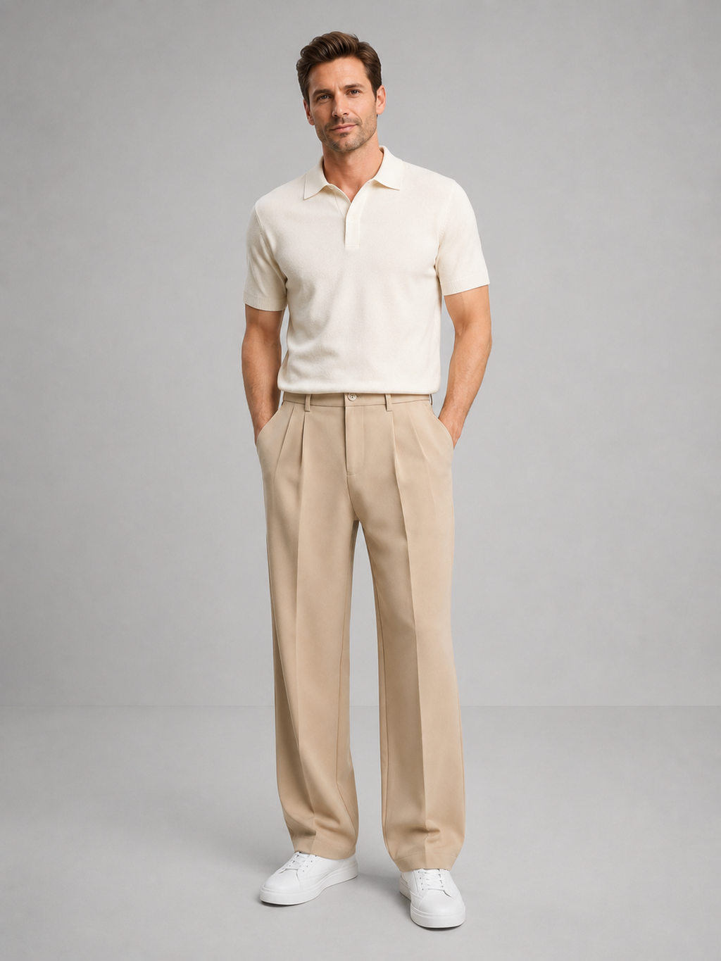 Men's Tailored Pants – Straight Leg Tailored Fit