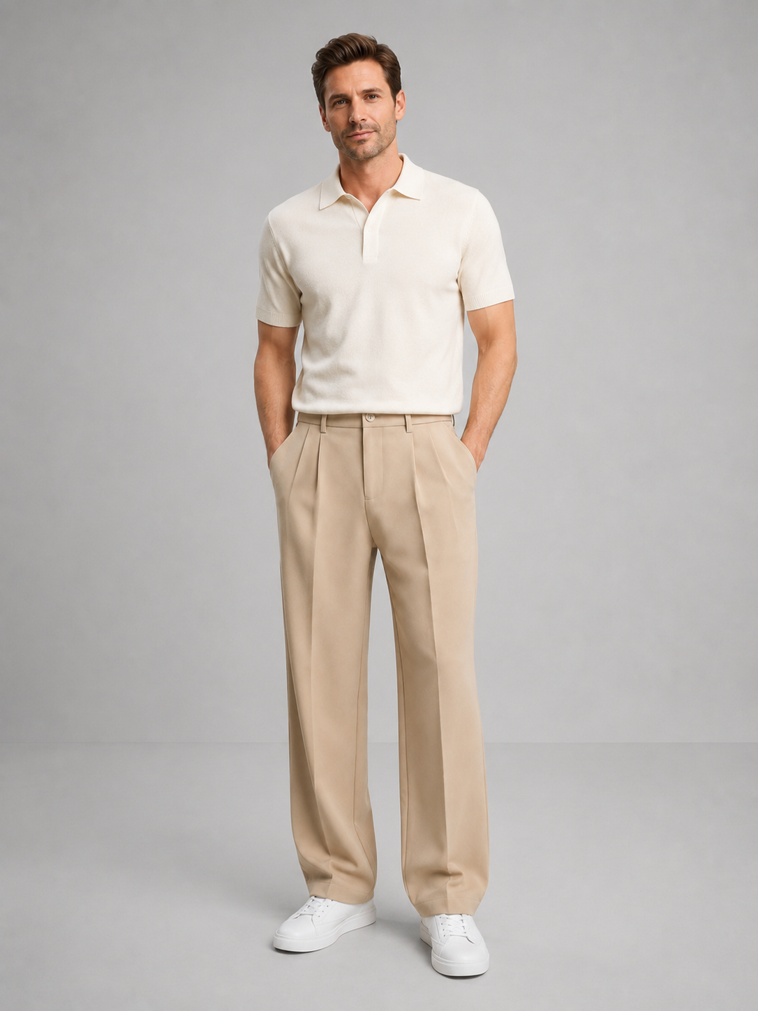 Men's Tailored Pants – Straight Leg Tailored Fit