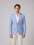 Men's Windowpane Blazer – Tailored Fit Suit Jacket