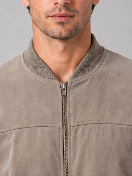 Men's Bomber Jacket – Full Zip Regular Fit