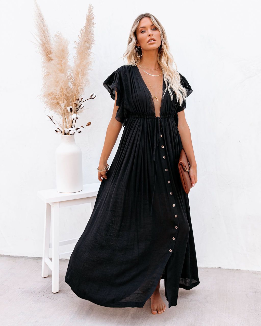 Noé | Boho Kimono Beach Cover-Up Dress