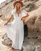 Noé | Boho Kimono Beach Cover-Up Dress