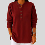 Celina | Ribbed Crewneck Pullover