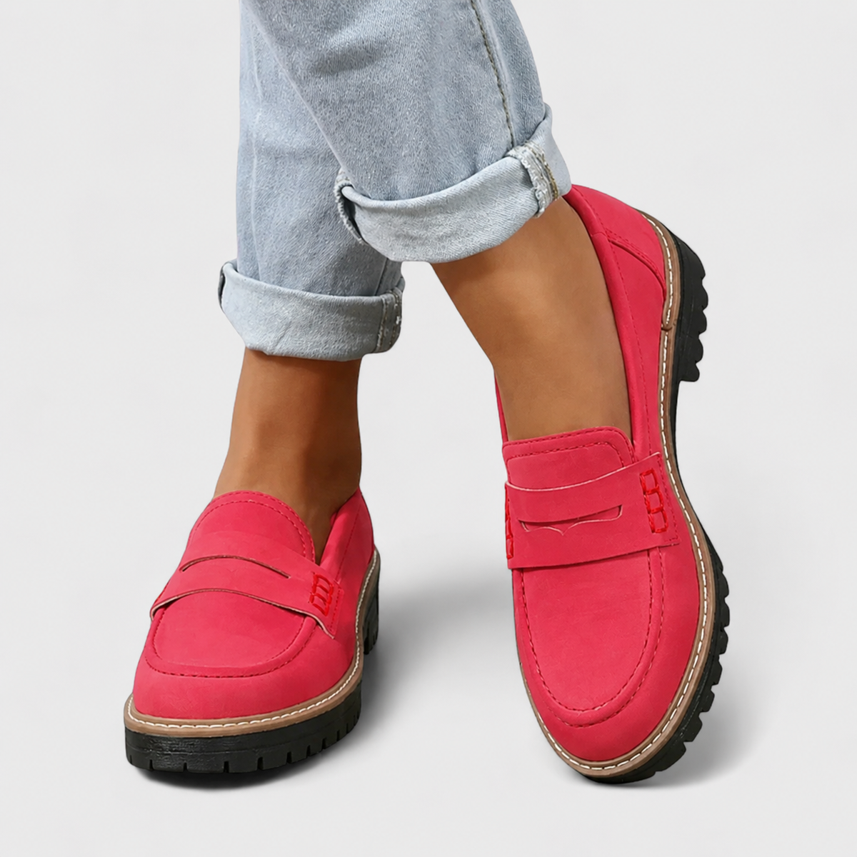 Women's Orthopedic Loafers – Cushioned Slip-On Shoes