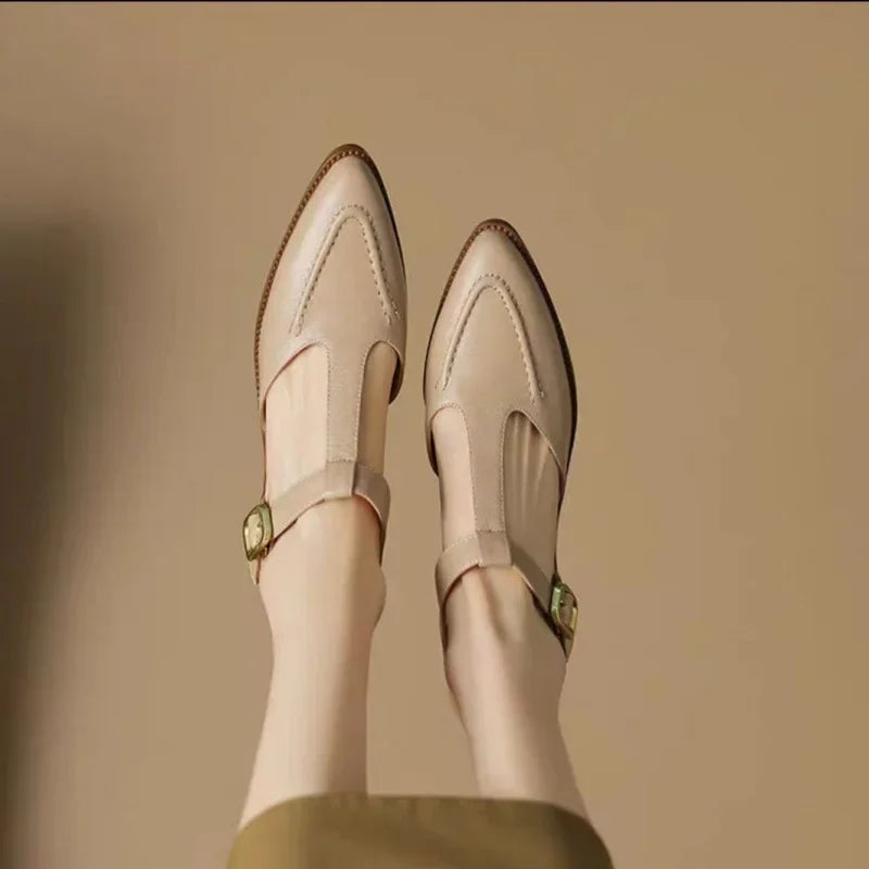 Maia | Buckle Strap Shoes