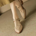 Maia | Buckle Strap Shoes