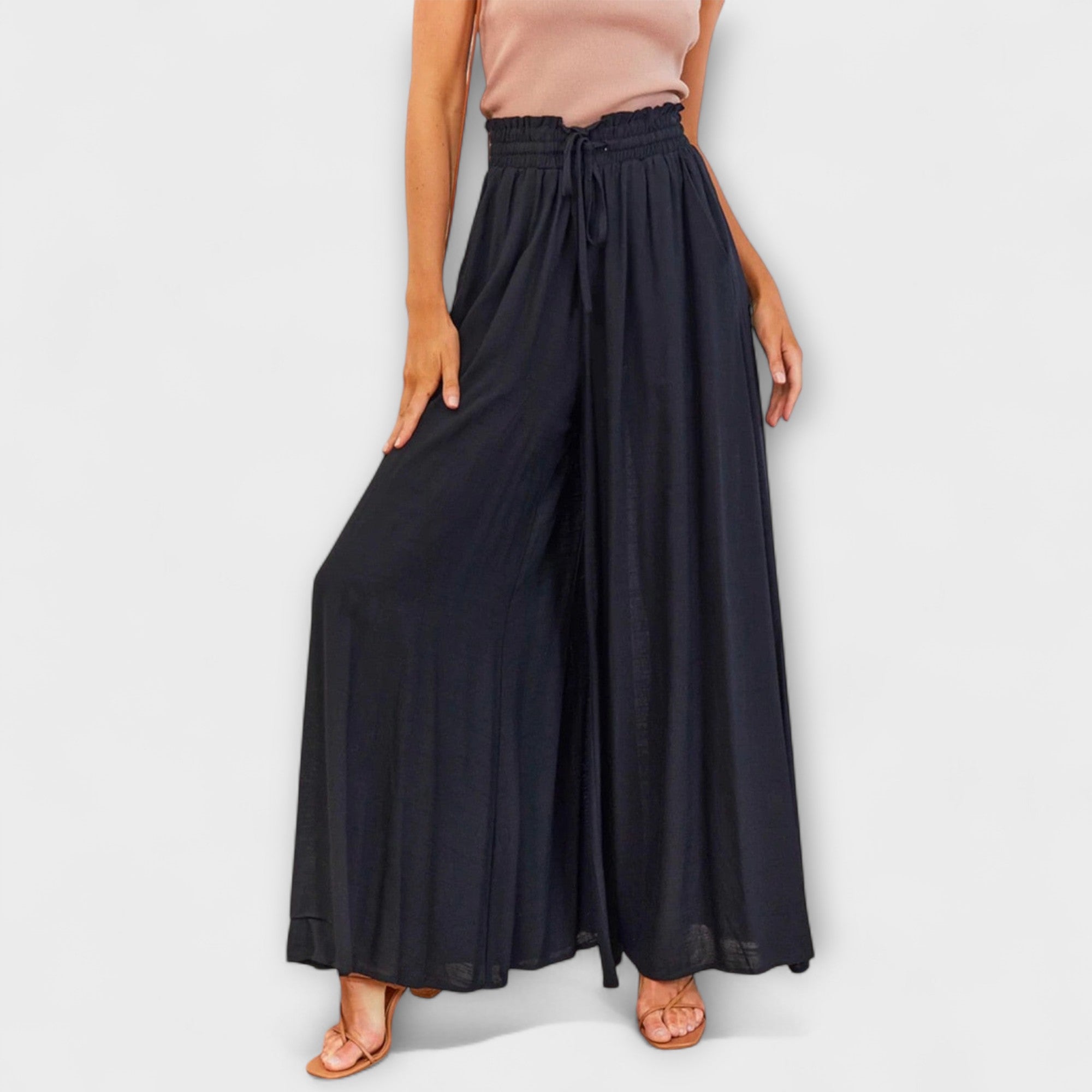 Logan | High-Waist Pleated Pants