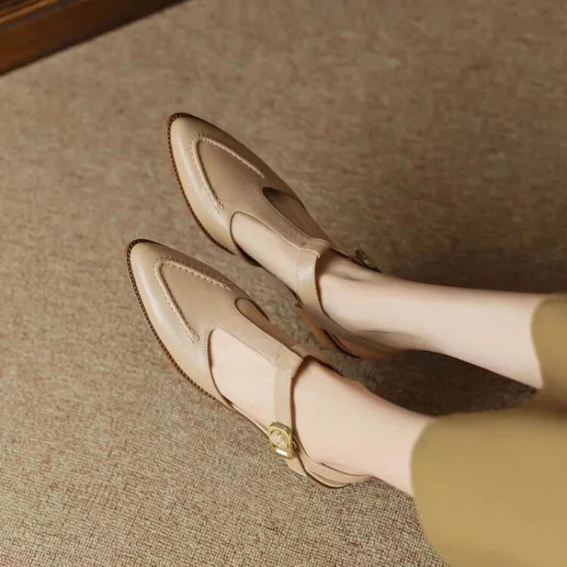 Maia | Buckle Strap Shoes
