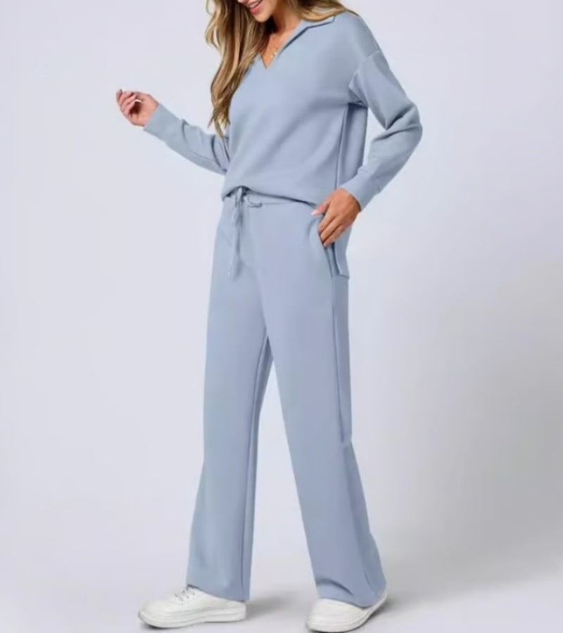 Selena | Flared Pants Two-Piece Set
