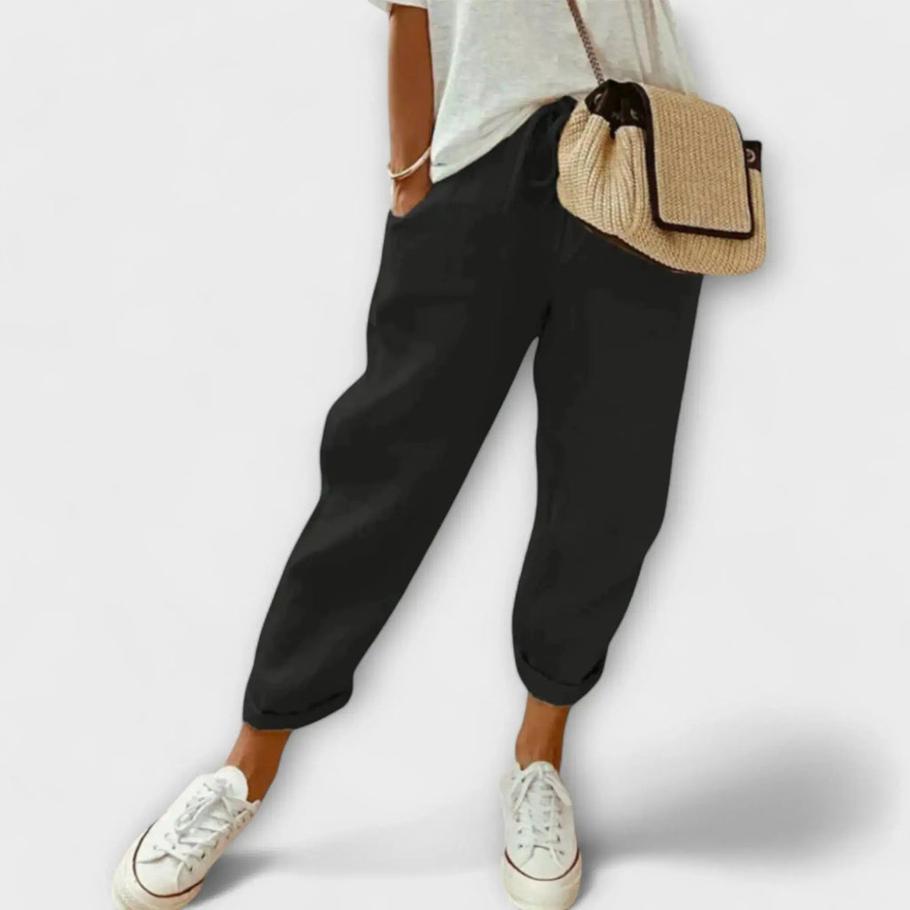 Alvara | Airy High-Waist Pants