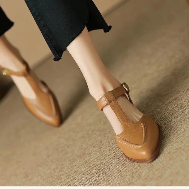 Maia | Buckle Strap Shoes