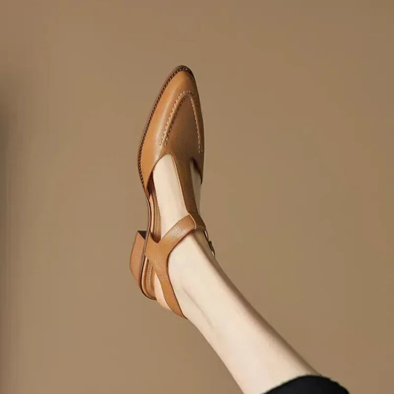 Maia | Buckle Strap Shoes